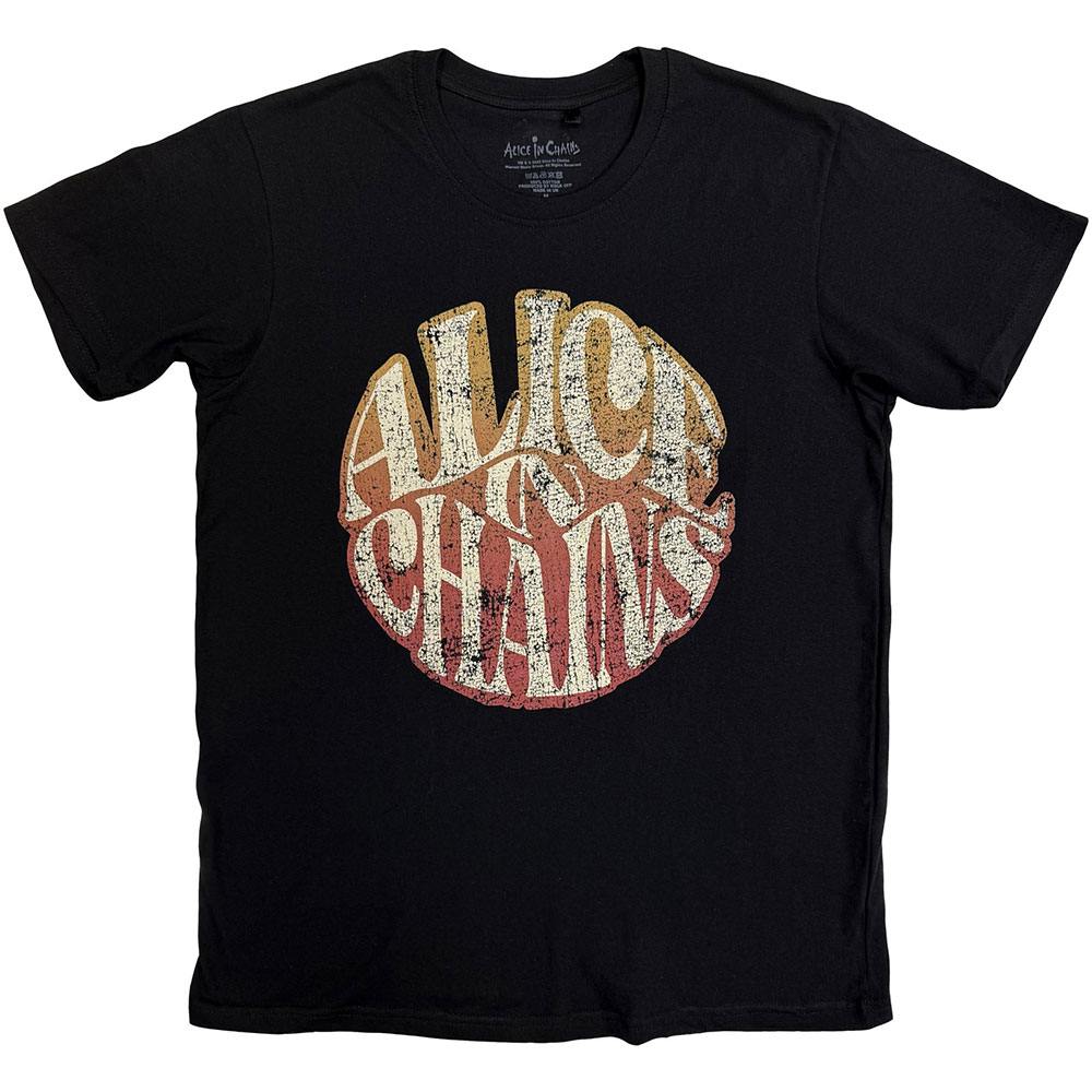 Alice In Chains - Gradient Logo Herren TShirt - Schwarz